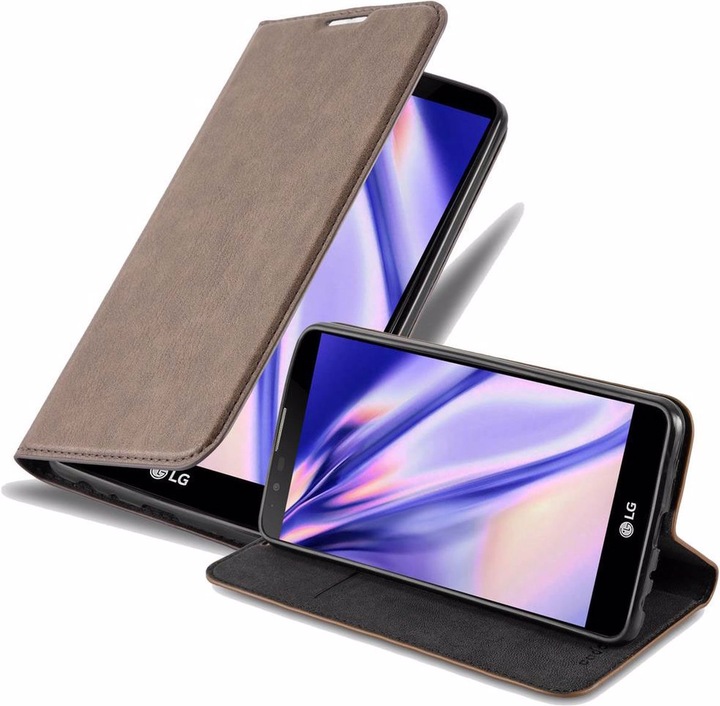 Actual product image Cadorabo Book Invisible Magnet Cover (LG Stylus 2)