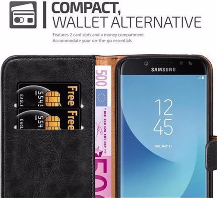 Actual product image Cadorabo Book Luxury Cover (Samsung Galaxy J7 2017)