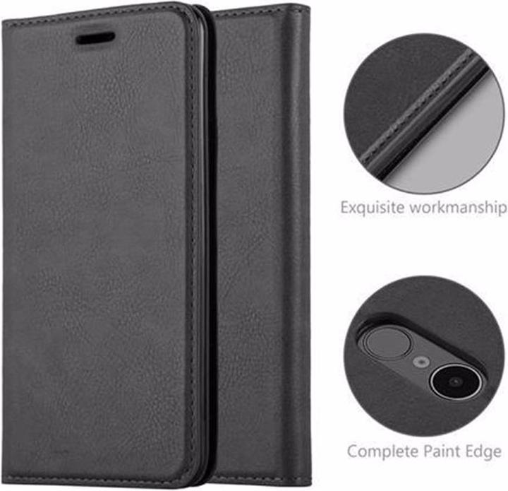 Actual product image Cadorabo Book Invisible Magnet Cover (LG K8 2017)