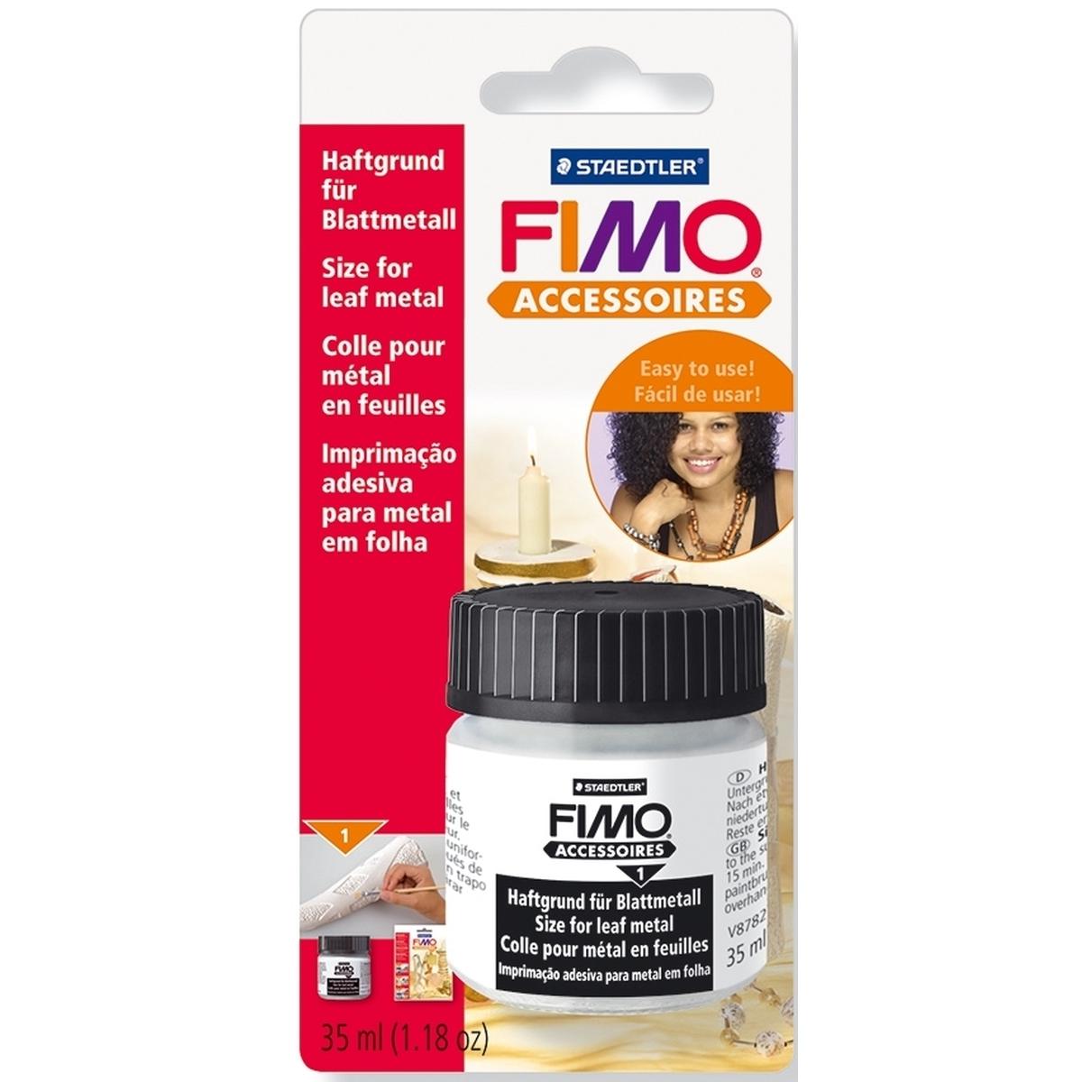 Fimo Haftgrund für Blattmetall