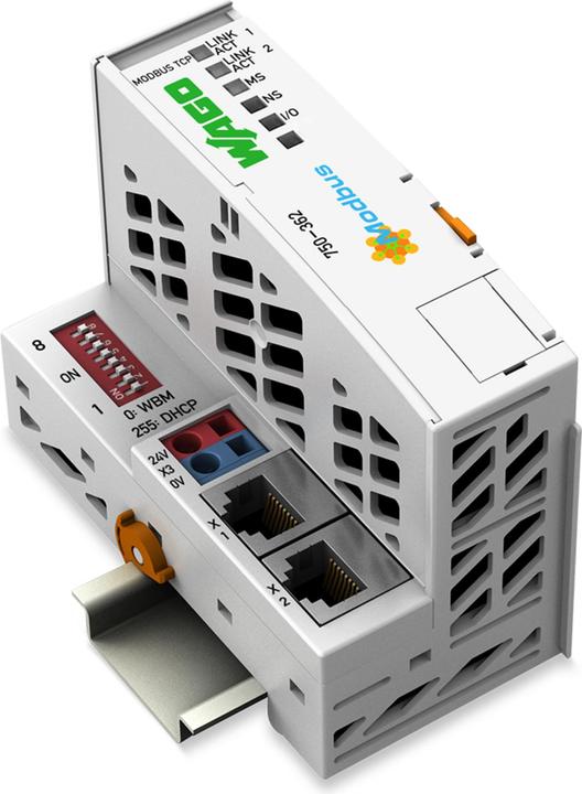Produktbild Wago 750-362 - Feldbuskoppler Modbus TCP - 4. Generation