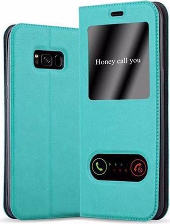 Produktbild Cadorabo Book mit View Doppelfenster Cover (Samsung Galaxy S8+)