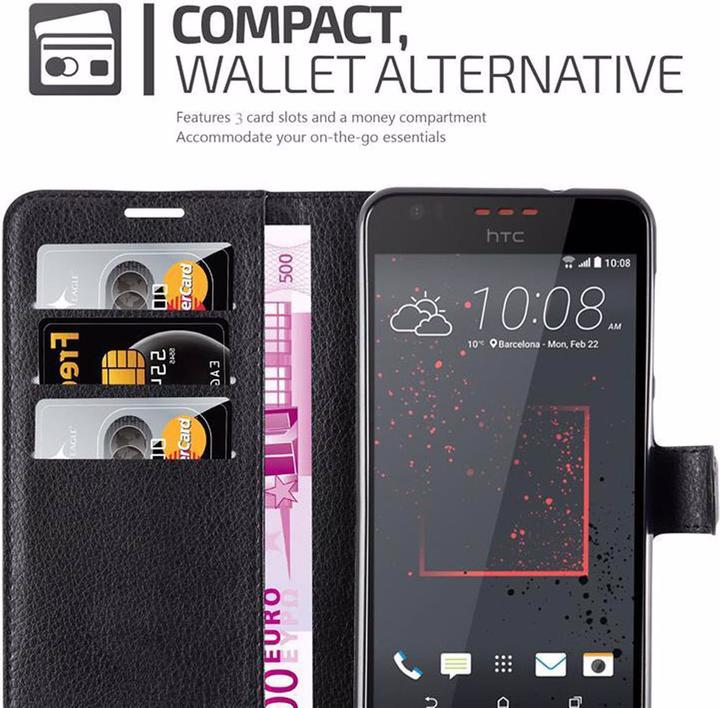 Immagine prodotto Cadorabo Libro con copertina con funzione di stand (HTC Desire 10 Stile di vita, HTC Desire 825)