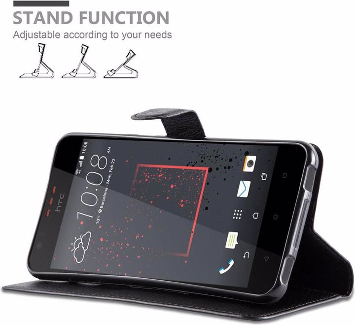 Immagine prodotto Cadorabo Libro con copertina con funzione di stand (HTC Desire 10 Stile di vita, HTC Desire 825)
