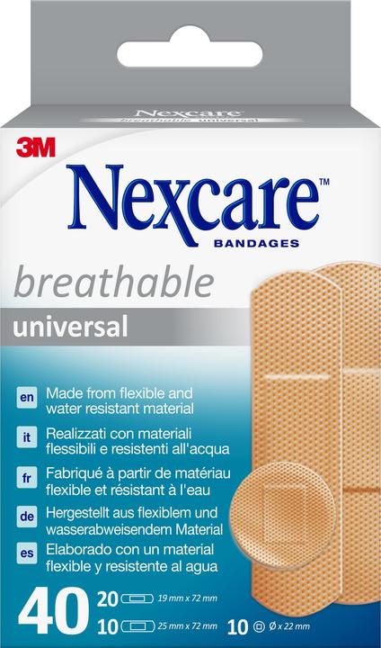 Nexcare Breathable Universal Plaster (40 x)