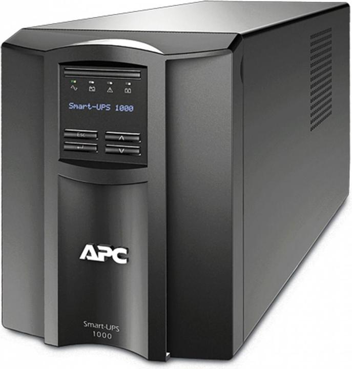 Actual product image APC Smart-UPS uninterruptible power supplies (1000 VA, 670 W, Line-interactive UPS)