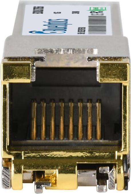 Image du produit BlueOptics Émetteur-récepteur SFP+ RJ45 compatible avec Barox AC-SFP+-T pour des transmissions de données à