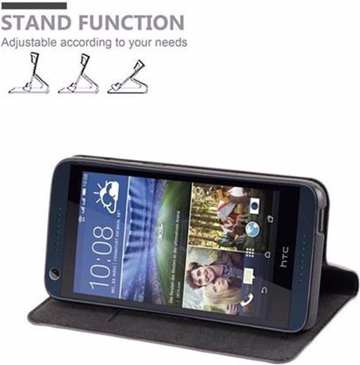 Productafbeelding Cadorabo Boek Onzichtbare Magneethoes (HTC Desire 626G)