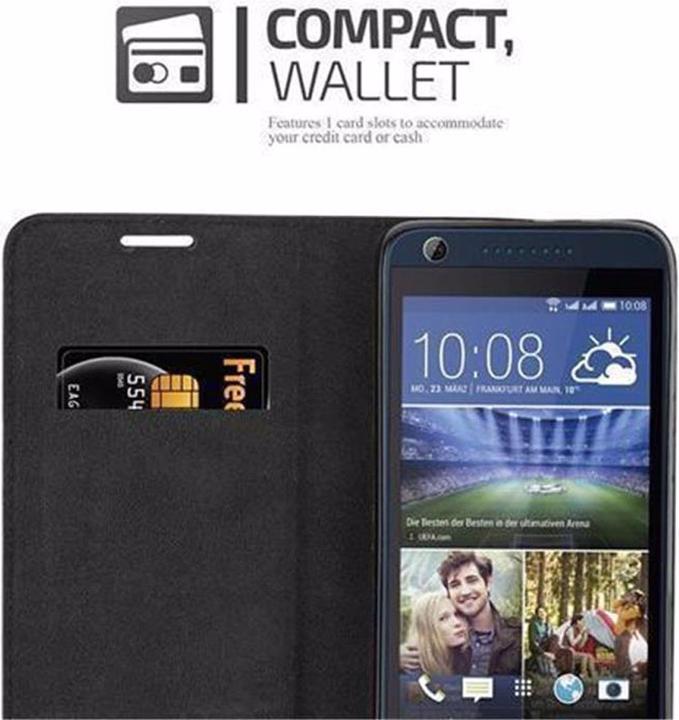 Productafbeelding Cadorabo Boek Onzichtbare Magneethoes (HTC Desire 626G)
