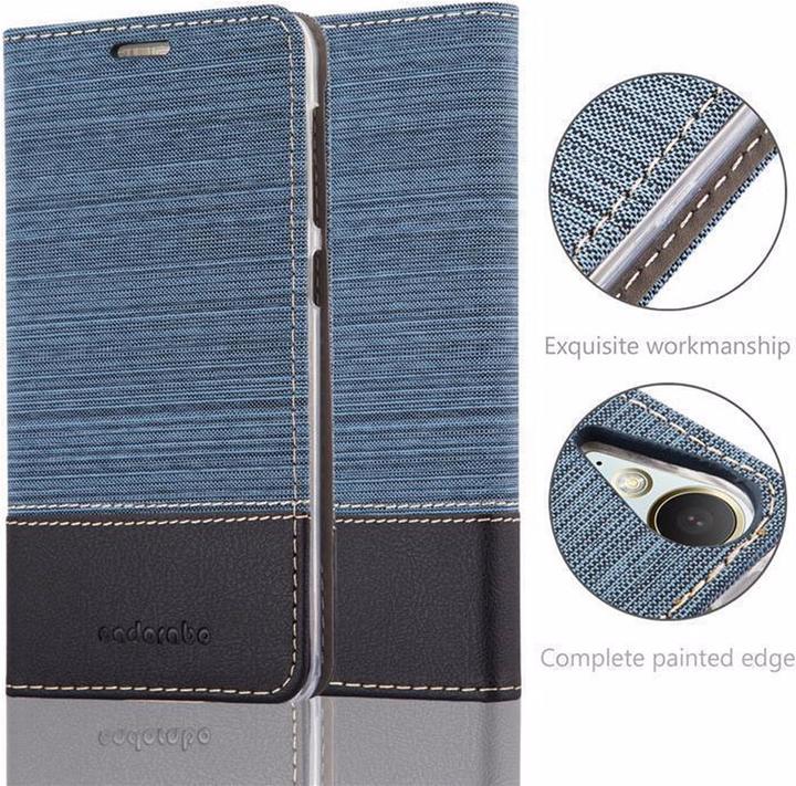 Actual product image Cadorabo Book Jeans Optics Cover (HTC Desire 825, HTC Desire 10 Lifestyle)