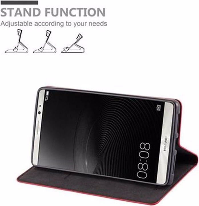 Actual product image Cadorabo Book Invisible Magnet Cover (Mate 8)
