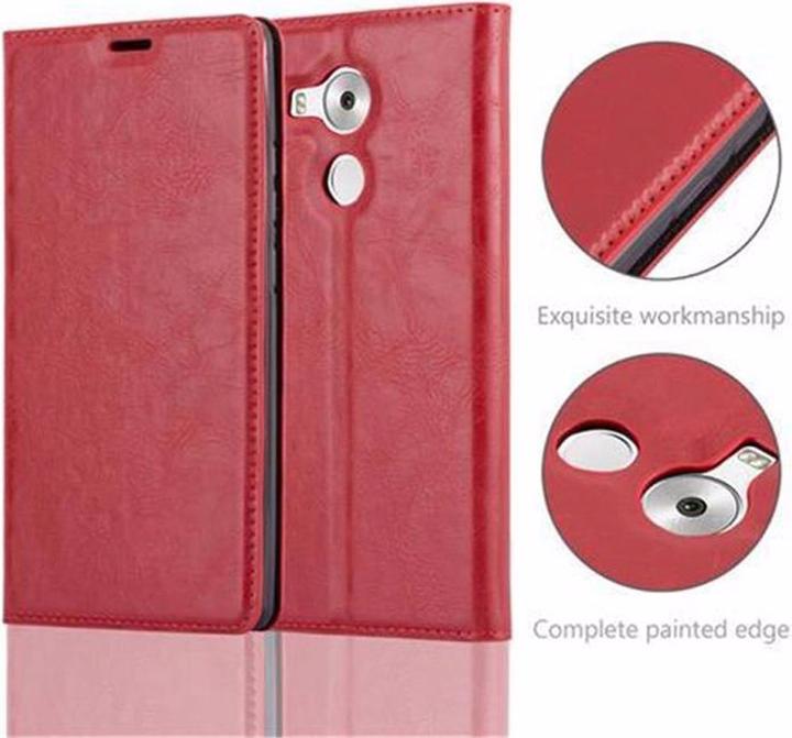 Actual product image Cadorabo Book Invisible Magnet Cover (Mate 8)