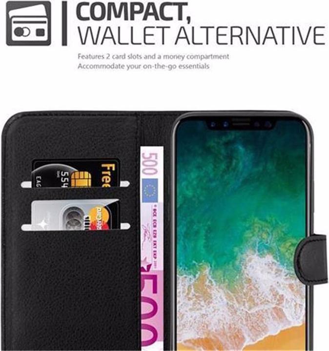 Immagine prodotto Cadorabo Libro con copertina con funzione di stand (Apple iPhone X, Apple iPhone XS)