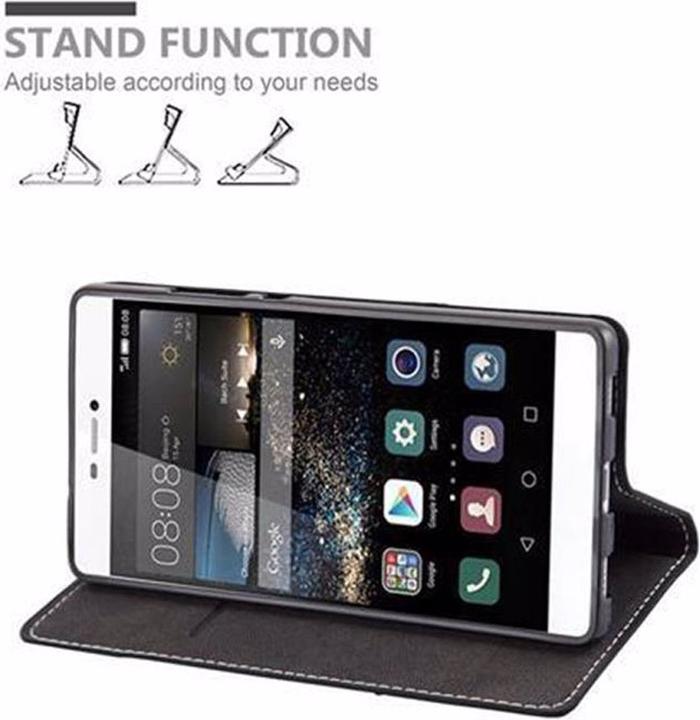 Actual product image Cadorabo Book X Wallet Cover (Huawei P8)