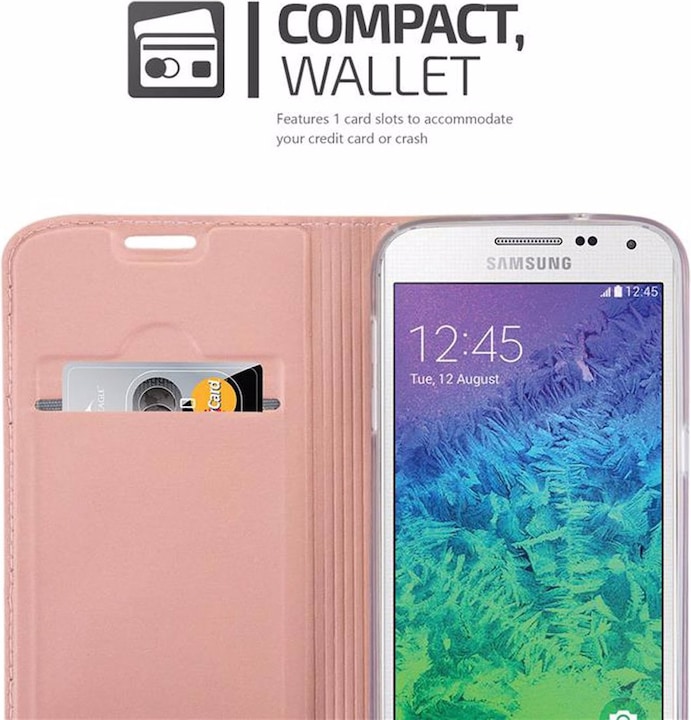Produktbild Cadorabo Book Classy Style Cover (Samsung Galaxy Alpha)
