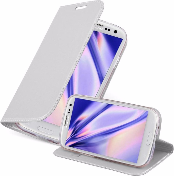 Actual product image Cadorabo Book Classy Style Cover (Samsung Galaxy S3 Mini)