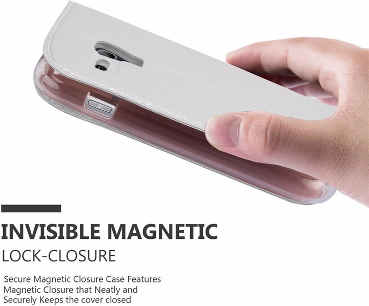 Actual product image Cadorabo Book Classy Style Cover (Samsung Galaxy S3 Mini)