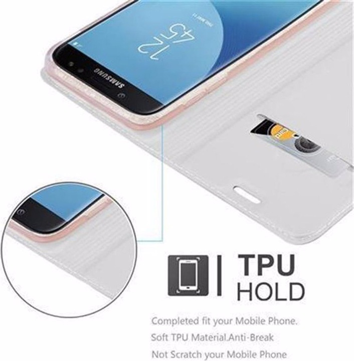 Produktbild Cadorabo Book Classy Style Cover (Samsung Galaxy J7 2017)