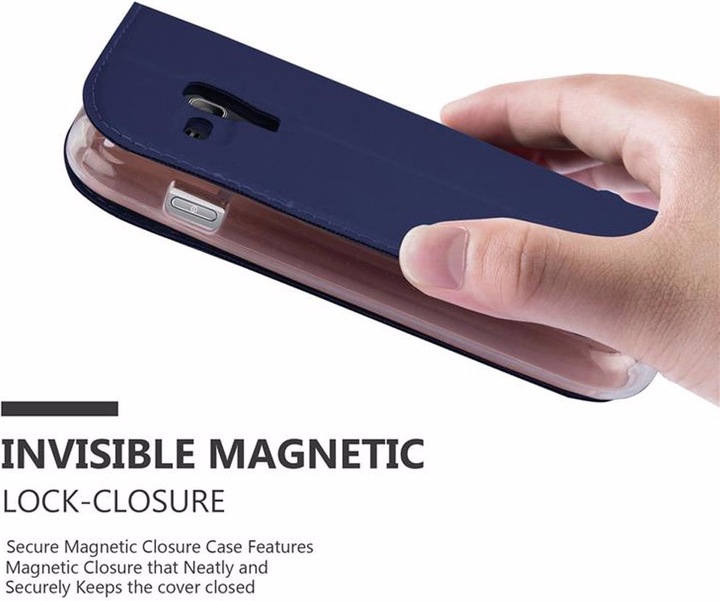 Actual product image Cadorabo Book Classy Style Cover (Samsung Galaxy S3 Mini)