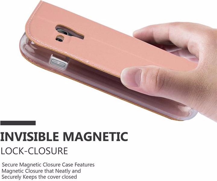 Actual product image Cadorabo Book Classy Style Cover (Samsung Galaxy S3 Mini)