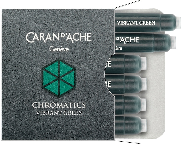 Image du produit Caran d'Ache Chromatics Tintenpatronen (cartouches d'encre, Vert)