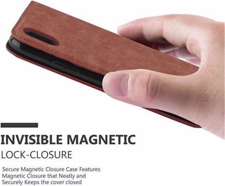 Actual product image Cadorabo Book Invisible Magnet Cover (Apple iPhone X, Apple iPhone XS)