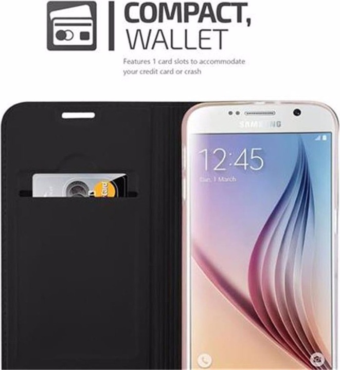 Productafbeelding Cadorabo Boek Classy Style Cover (Samsung Galaxy S6)