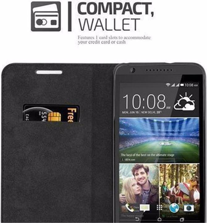 Produktbild Cadorabo Book Invisible Magnet Cover (HTC Desire 820)