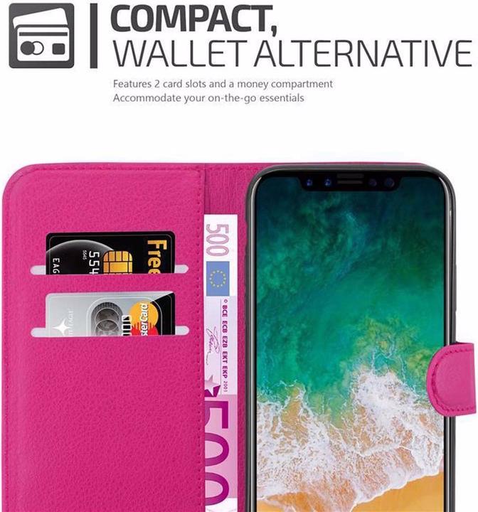 Immagine prodotto Cadorabo Libro con copertina con funzione di stand (Apple iPhone X)