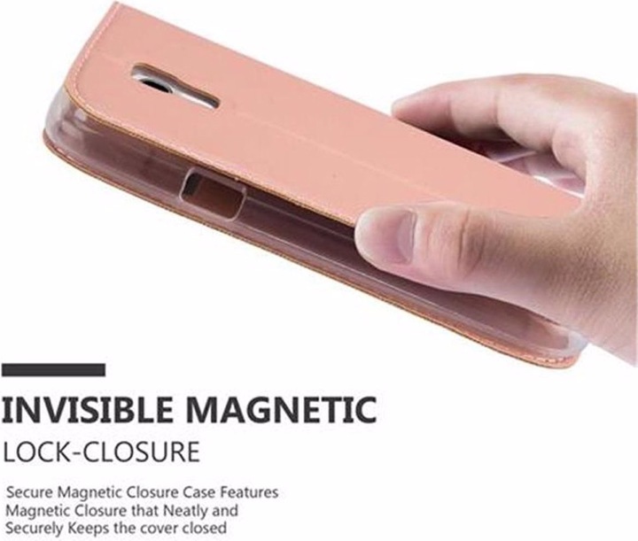 Productafbeelding Cadorabo Boek Classy Style Cover (Samsung Galaxy S4 mini)