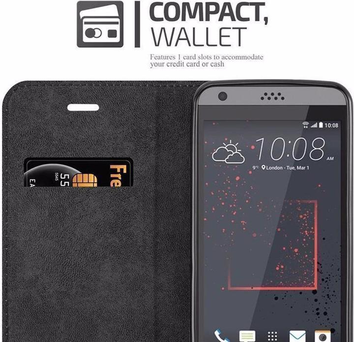 Productafbeelding Cadorabo Boek Onzichtbare Magneethoes (HTC Desire 630, HTC Desire 530)