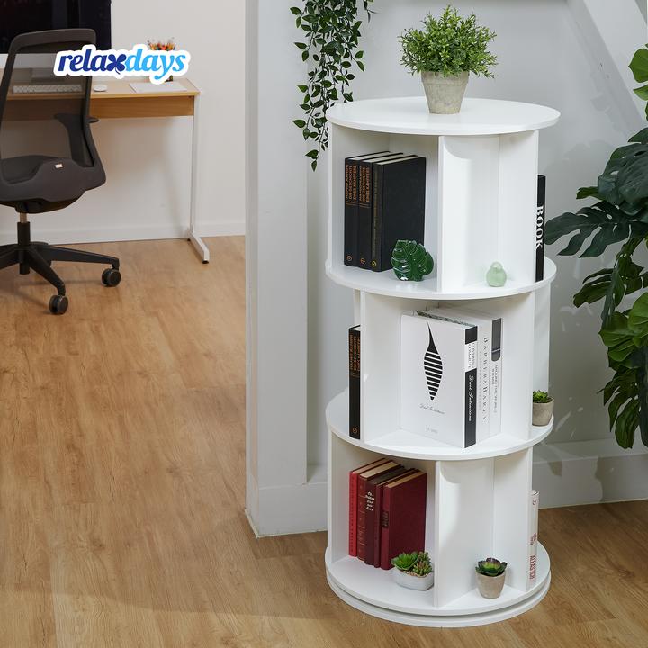 Produktbild Relaxdays Bücherregal (Ø 50 x 104 cm)
