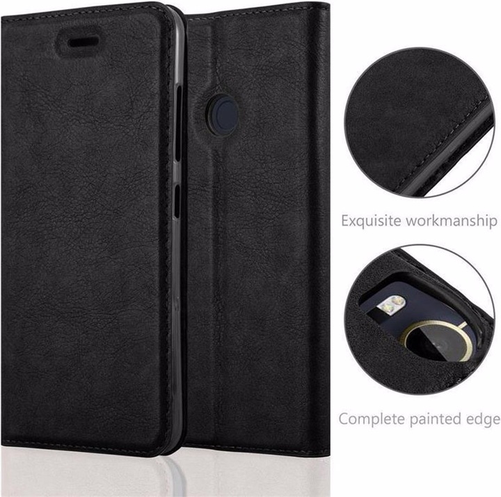 Actual product image Cadorabo Book Invisible Magnet Cover (HTC Desire 10 Pro)