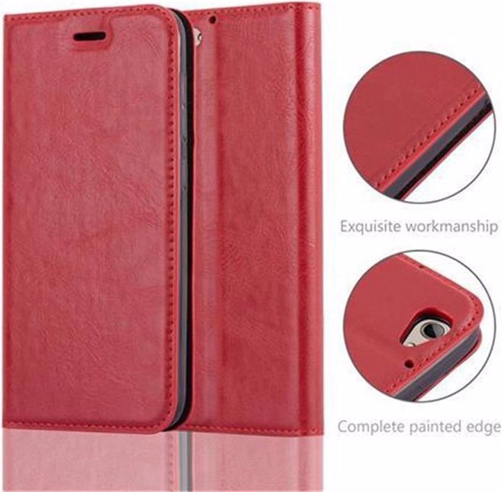 Actual product image Cadorabo Book Invisible Magnet Cover (HTC One A9S)