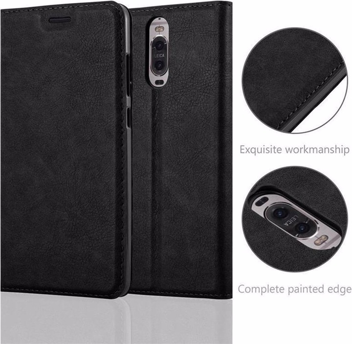 Actual product image Cadorabo Book Invisible Magnet Cover (Mate 9 Pro)