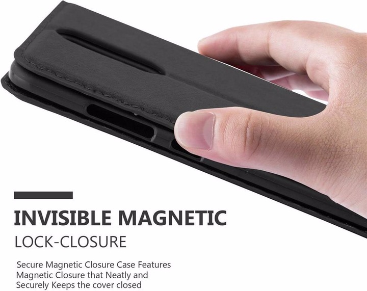 Actual product image Cadorabo Book Invisible Magnet Cover (Mate 9 Pro)