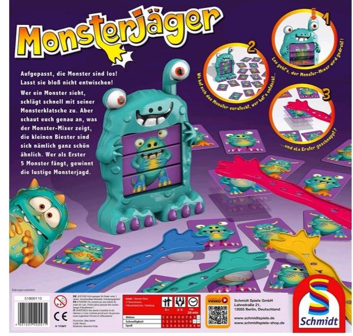 Produktbild Schmidt Spiele Monsterjäger (Deutsch)