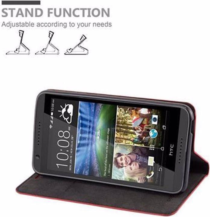 Produktbild Cadorabo Book Invisible Magnet Cover (HTC Desire 820)