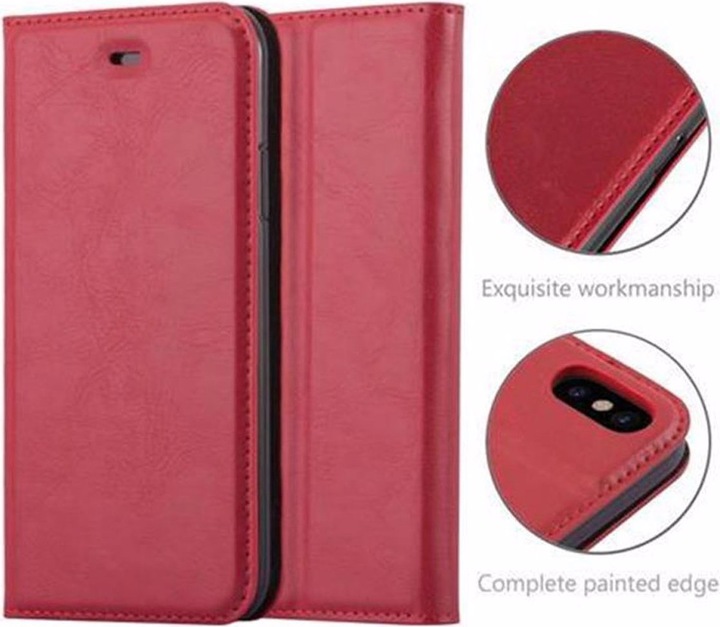 Produktbild Cadorabo Book Invisible Magnet Cover (Apple iPhone X)