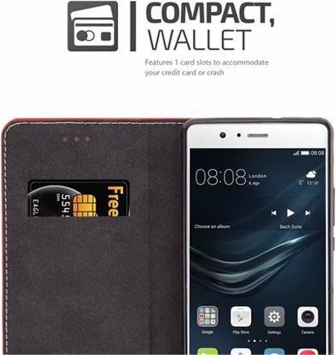 Image du produit Cadorabo Book X-Wallet Cover (Huawei P9 Lite)
