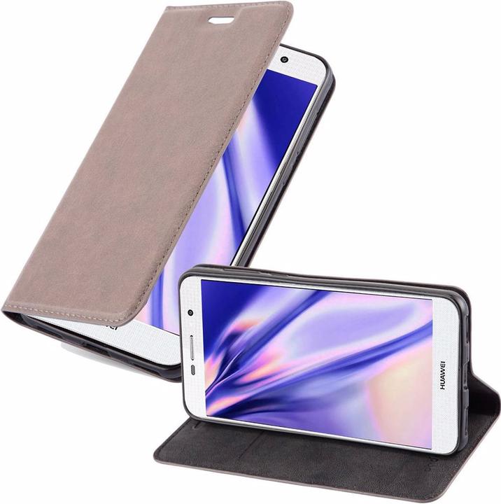 Produktbild Cadorabo Book Invisible Magnet Cover (Huawei Y6 (2017), Huawei Y5 (2017))