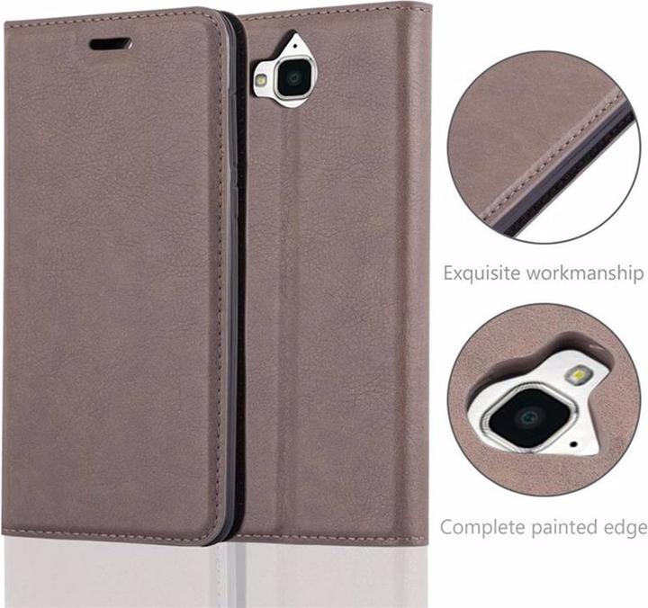 Produktbild Cadorabo Book Invisible Magnet Cover (Huawei Y6 (2017), Huawei Y5 (2017))