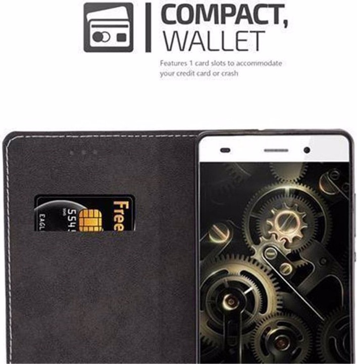 Actual product image Cadorabo Book X Wallet Cover (Huawei P8 Lite)