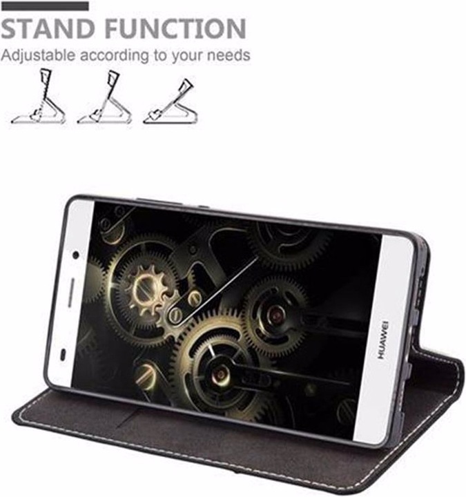 Actual product image Cadorabo Book X Wallet Cover (Huawei P8 Lite)
