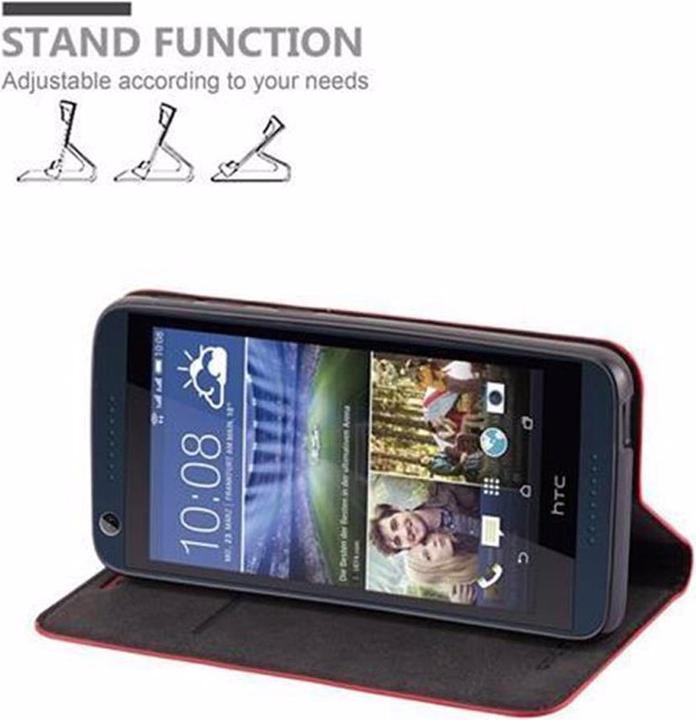Productafbeelding Cadorabo Boek Onzichtbare Magneethoes (HTC Desire 626G)