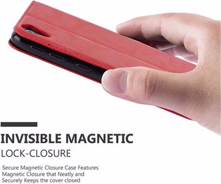 Actual product image Cadorabo Book Invisible Magnet Cover (HTC Desire 626G)