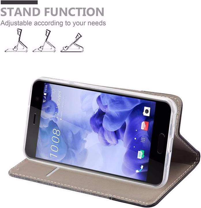 Image du produit Cadorabo Couverture look jeans Book (HTC U Play)