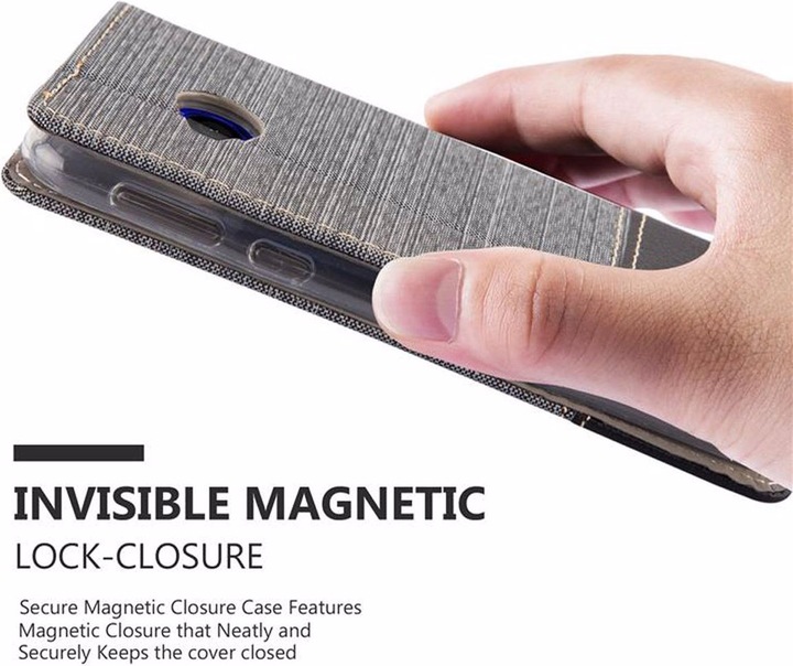 Actual product image Cadorabo Book Jeans Optics Cover (HTC U Play)