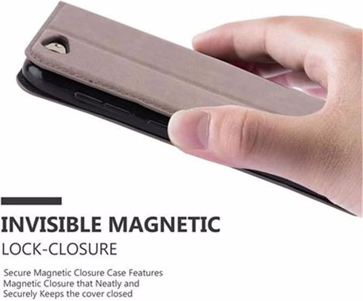 Produktbild Cadorabo Book Invisible Magnet Cover (HTC One A9S)