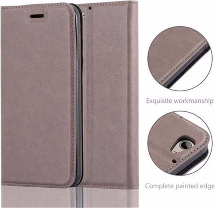 Actual product image Cadorabo Book Invisible Magnet Cover (HTC One A9S)